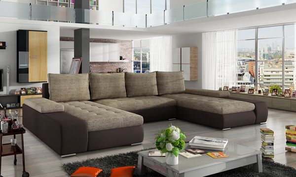 Eltap Marino Ecksofa (Berlin 03, Soft 66) Symmetrisch