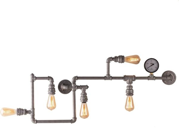 Luce Design Amarcord PL5 ZN Wandleuchte 5-flammig ECO Light zink