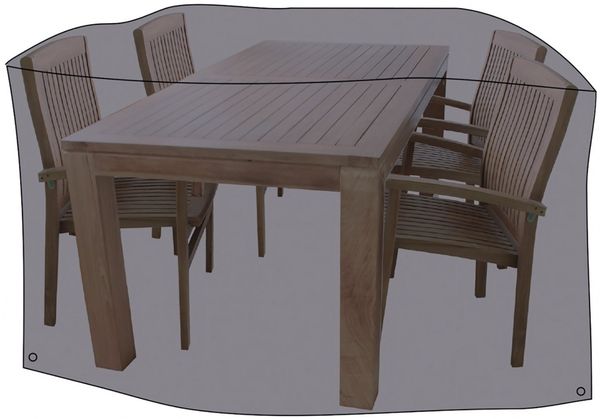 Schutzhülle Abdeckplane für Sitzgruppe Gartenmöbel Abdeckplane Möbelschutzhülle 320x93 cm