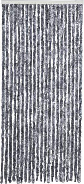 vidaXL Insektenschutz-Vorhang Silbern 90x220 cm Chenille 284286 Bild 3