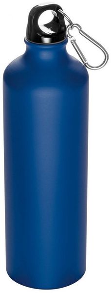 Macma Trinkflasche Aluminium Trinkflasche mit Karabinerhaken / Sportflasche / 800ml / Far