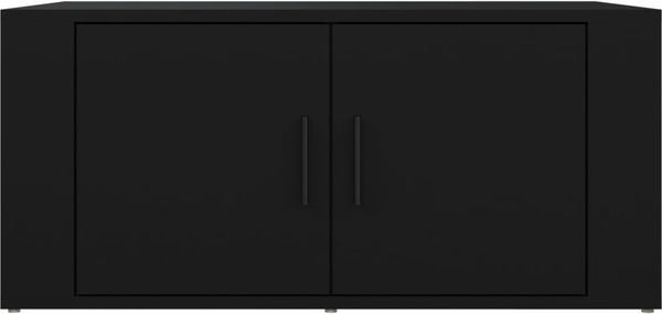 vidaXL Couchtisch Schwarz 80x50x36 cm Holzwerkstoff 816513 Bild 5