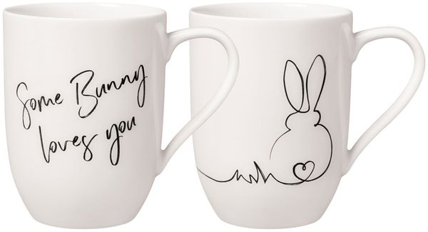 Villeroy & Boch Statement Kaffeebecher 280 ml 2er Set Ostern