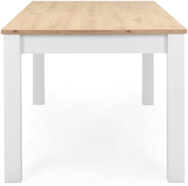 Esstisch >Batley< in Weiß - 215x75x90cm (BxHxT) Bild 5