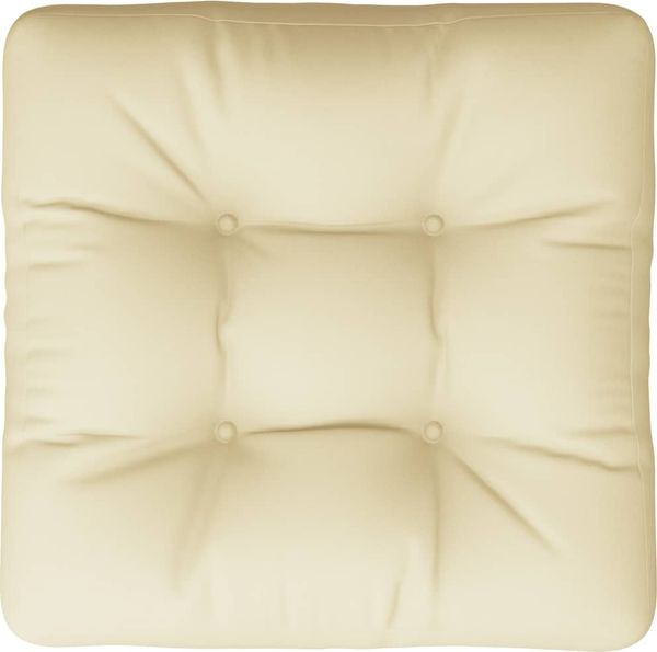 Palettensofa-Kissen Creme 50 x 50 x 12 cm Bild 6