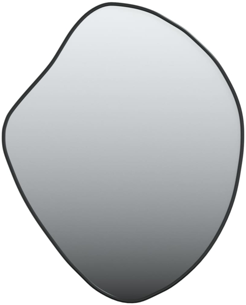 vidaXL Wandspiegel Schwarz 50x40 cm 348252