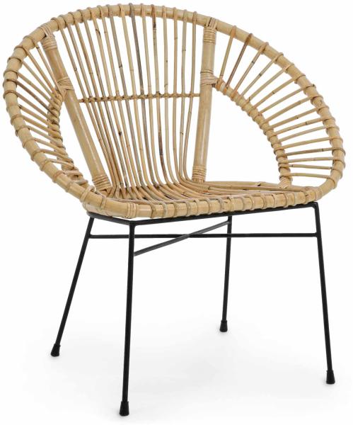 Sessel Tolima aus Rattan, Natur