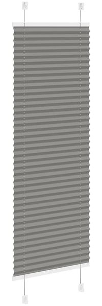 vidaXL Plissee Anthrazit 50x150 cm Stoffbreite 49,4 cm Polyester 4015082 Bild 4