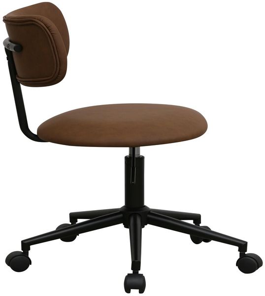 Bürostuhl Xory aus Kunstleder - Drehbar, Höhenverstellbar, Neigbar, Dunkelbraun Bild 11
