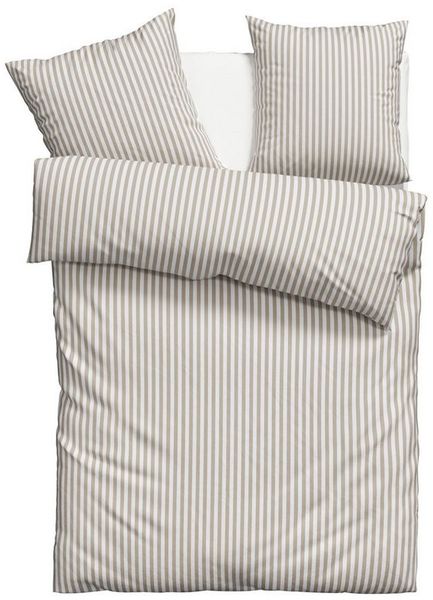 LeGer Home by Lena Gercke Bettwäsche Linnea, Renforcé, 3 teilig, aus 100% Baumwolle, Streifendesign