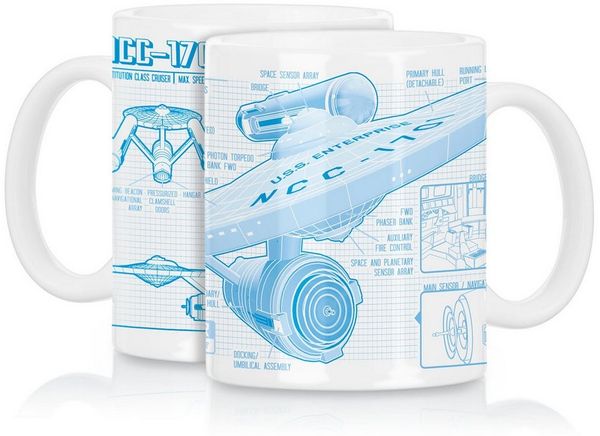 style3 Tasse, 1-tlg, Keramik, NCC-1701 Kaffeebecher Tasse star trek trekkie enterprise raumschiff Bild 3