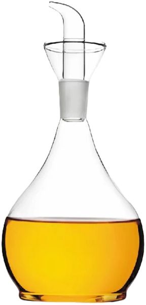 Clara Ölflasche mit Ausgießer aus Borosilikatglas - 1000 ml
