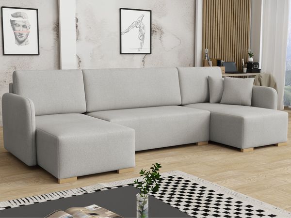 Wohnlandschaft Colzyr U (Farbe: Velo 633)