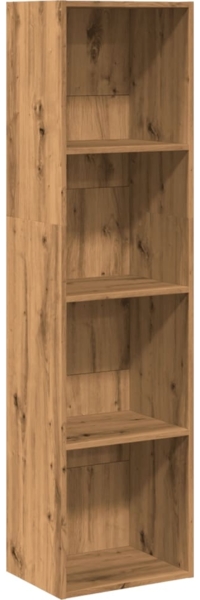 vidaXL Bücherregal Artisan-Eiche 40x30x152 cm Holzwerkstoff 857884