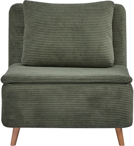 OTTO home Sessel AINSLEY - OTTO. Verlässliche Qualität, wandelbar zum Gästebett, Schlafliege, Webstoff u. Cord-Bezug