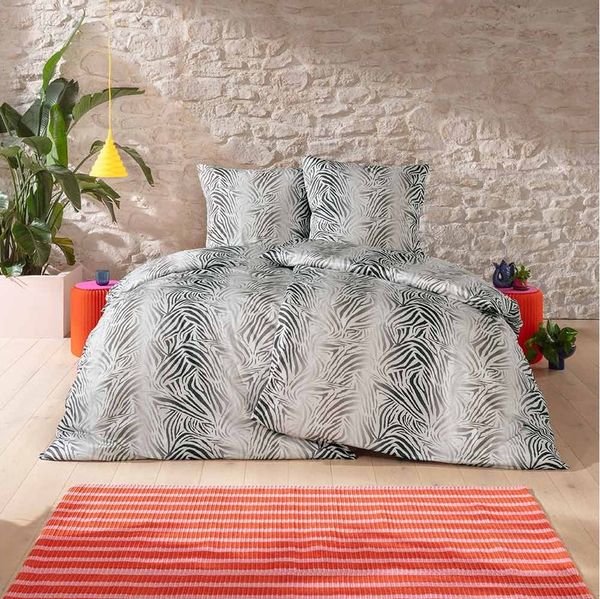 Estella Bettwäsche Zadie, Mako-Satin, 2 teilig, Feinster Mako-Satin aus 100% Baumwolle