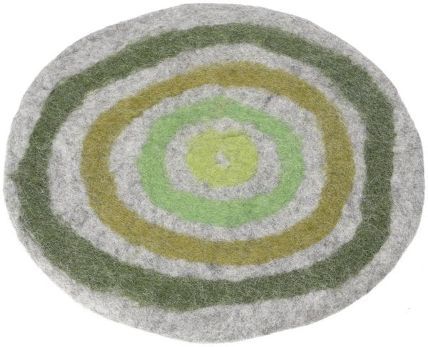 Guru-Shop Meditationskissen Filz Stuhlauflage, Boho Sitzkissen,..