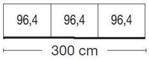 WIEMANN Schwebetürenschrank Orion Glasfront Bild 3