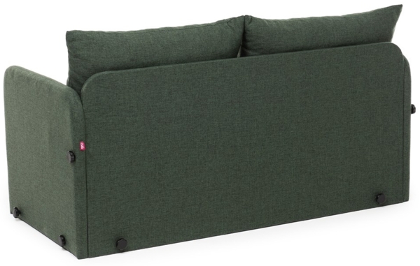 2-Sitzer-Schlafsofa, 'Saga', 66 x 70 x 148, Grün Bild 9