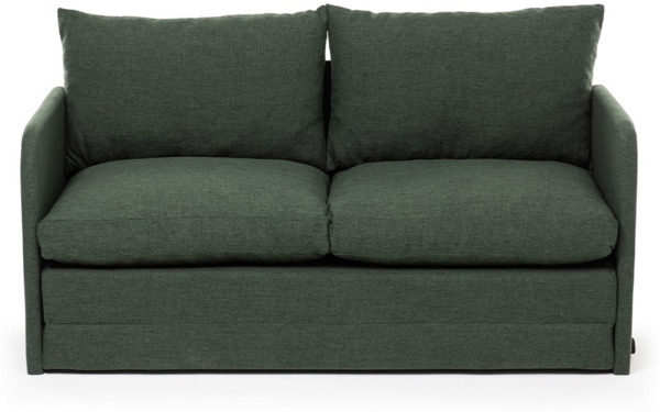 2-Sitzer-Schlafsofa, 'Saga', 66 x 70 x 148, Grün Bild 6