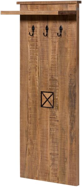 Garderobe Akazie 59x30x145 natur versiegelt NATURE OF SPIRIT #311