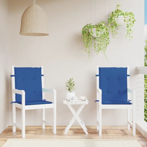 vidaXL Gartenstuhlauflagen für Niedriglehner 2 Stk. 100x50x3 cm 314143