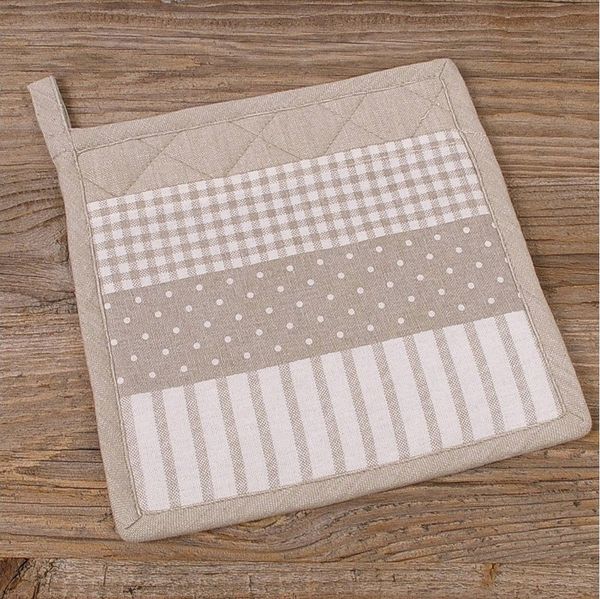 matches21 HOME & HOBBY Topflappen Topflappen Landhaus Premium Mustermix 20x20 cm, (1-tlg)