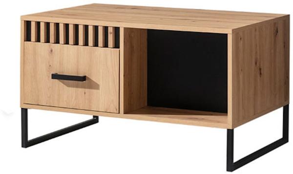 Couchtisch Wohnzimmertisch Lamelix 90x60x52cm Artisan Eiche