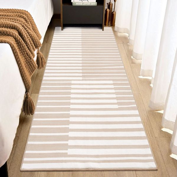 GarveeMore Teppich Teppich Wohnzimmer Waschbarer Teppich Schlafzimmerteppich