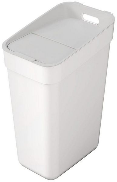 Curver 'Ready To Collect' Mülleimer, Kunststoff, Weiß, 30 Liter