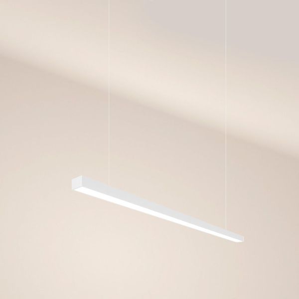 s.luce Oris LED-Linienleuchte Büro-Pendellampe XL nach Maß 4000K Weiß 160cm