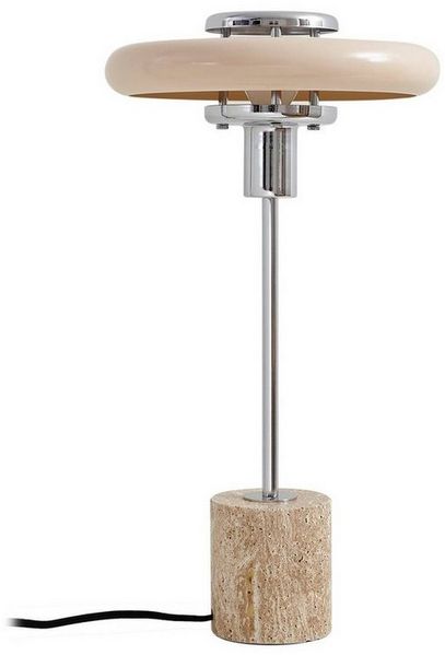 Lindby Tischleuchte Branford, Metall, Creme IP20, 1 x 10 W LED