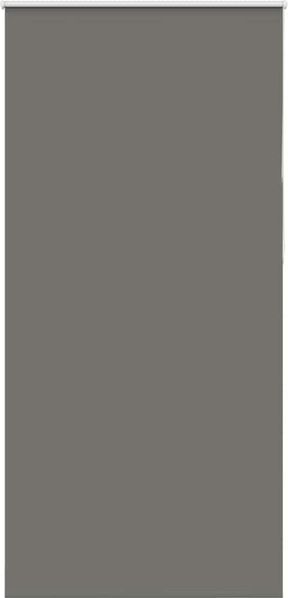 vidaXL Verdunkelungsrollo Grau 110x210cm Stoffbreite 105,7cm Polyester 4011182
