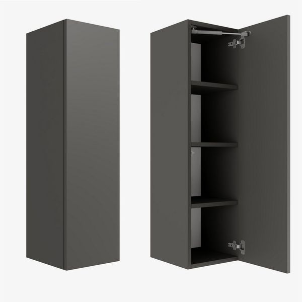 Platan Room Hängeschrank Wandschrank 105/ 160cm hoch mit Fronten in Hochglanz