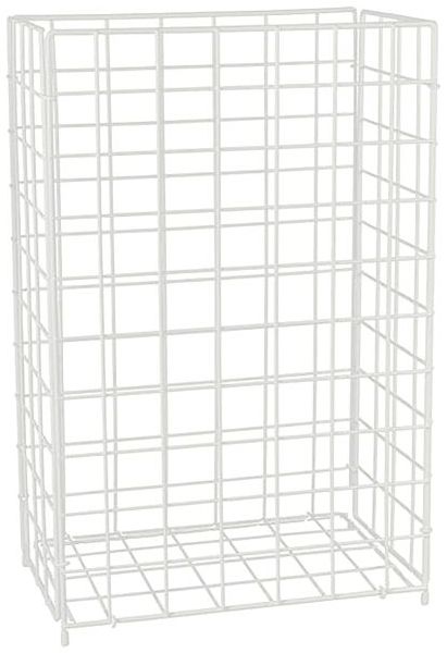 Relaxdays Papierkorb Gitter-Design 60 l