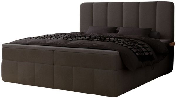 Compleo Boxspringbett Wolkenbett, Bequem, gepolstertes Kopfteil mit Bettkasten