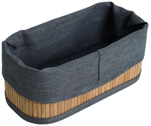 Bambuskorb Aufbewahrungsbox 4er Set mit je 3 Größen Aufbewahrungskorb Organizer Bild 4