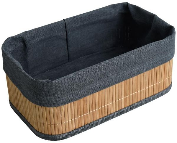 Bambuskorb Aufbewahrungsbox 4er Set mit je 3 Größen Aufbewahrungskorb Organizer Bild 5