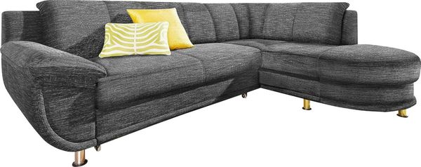 TRENDMANUFAKTUR Ecksofa Rondo, zeitlos und elegant, OTTOs Choice, bequem, L-Form, wahlweise mit Federkern, wahlweise mit Bettfunktion