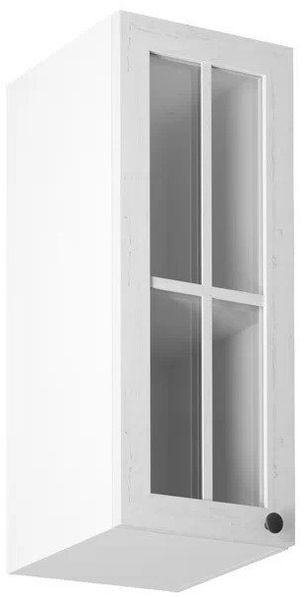 ROYAL24_MARKT Glashängeschrank - Transparente Wandregale für Ihre Sammlung (Glashängeschrank, 1-St, Premium - Provence) Hochwertig - Modern - Exklusiv.