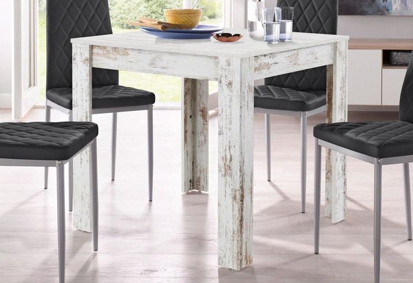 OTTO home Esstisch Meigh, TOPSELLER! (OTTO-Choices), aus Holzwerkstoff, Breite 80 cm