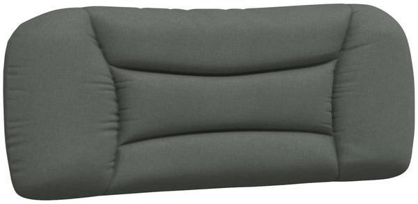 vidaXL Bettgestell ohne Matratze "Hvar" Dunkelgrau 100x200 cm Stoff 3207752 Bild 8