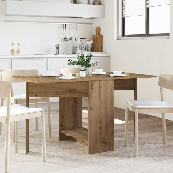 vidaXL Esstisch 138 x 70 x 73,5 cm Holzwerkstoff Artisan-Eiche 8006078