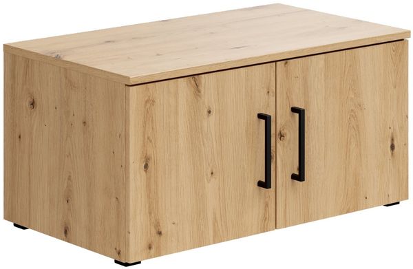 Carryhome 'MULTISTAURAUM' Mehrzweckschrank Aufsatzschrank, Holznachbildung Eiche Artisan, 70 x 35 x 40 cm, mit Drehtüren