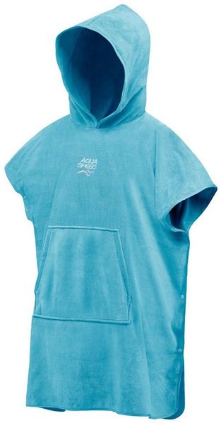 Aqua Speed Kapuzenhandtuch Vielseitiger Mikrofaser Poncho für Sport, Urlaub und Erholung, (Größe XL 95 x 240 cm – Grammatur 400 g/m), Bietet Komfort und Ruhegefühl nach Bewegung und Wassersport