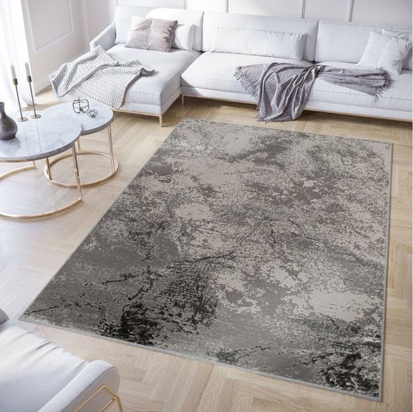 Tapiso Teppich CRYSTAL, rechteckig, Höhe: 8 mm, Wohnzimmer, Schlafzimmer, modern Design