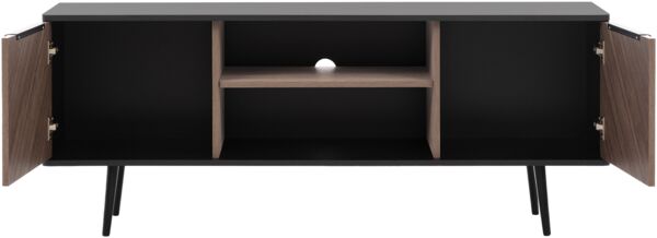 Wohnzimmer-Set Pilksis II (Farbe: Schwarzer Graphit / Captains Deck) Bild 5