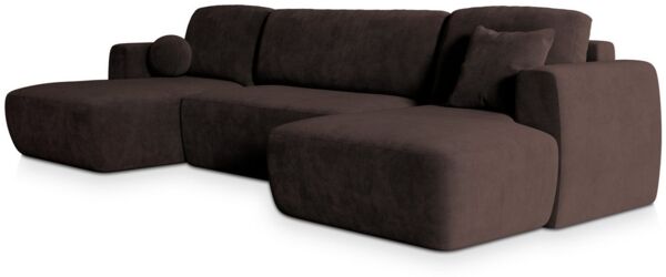 Masseno Ecksofa SENTUM mit Schlaffunktion U-Form, Sofa mit Bettkasten