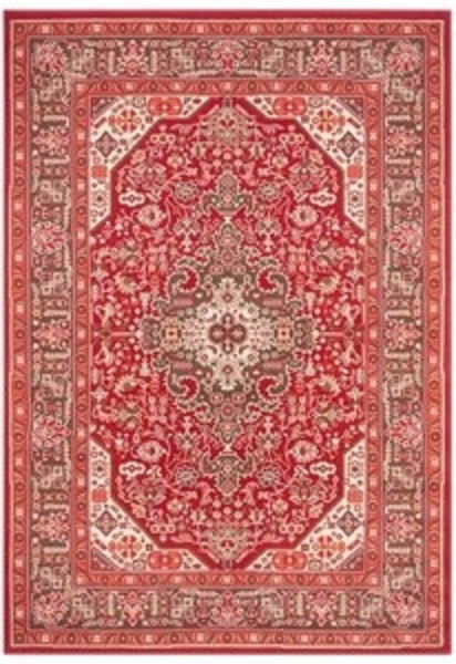 NOURISTAN Teppich Orientalischer Kurzflor Teppich Skazar Isfahan Orientrot, rechteckig, Höhe: 9 mm Bild 6