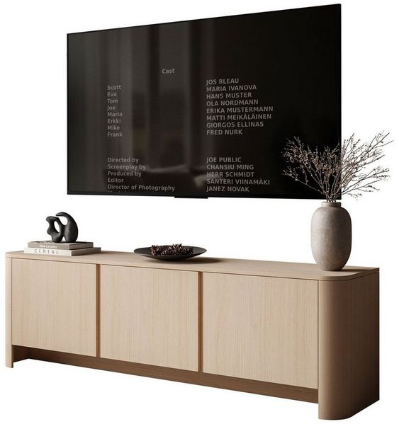 Lookway TV-Schrank Dreitüriger DESTINY II